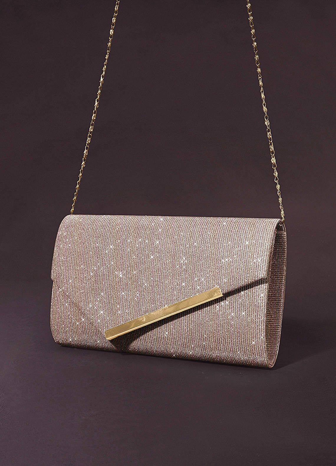 Anthropologie Miss sale Albright Glitter Envelope Clutch