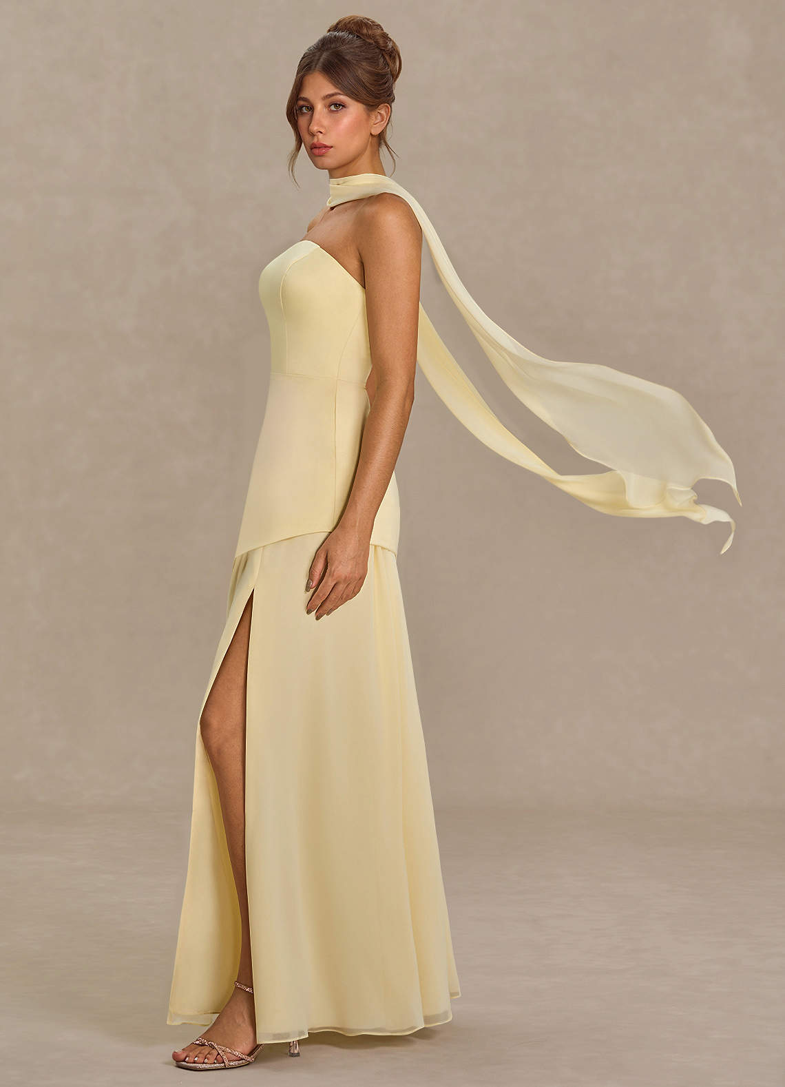 vestido Maxi Sorvete De Limão Alma image3