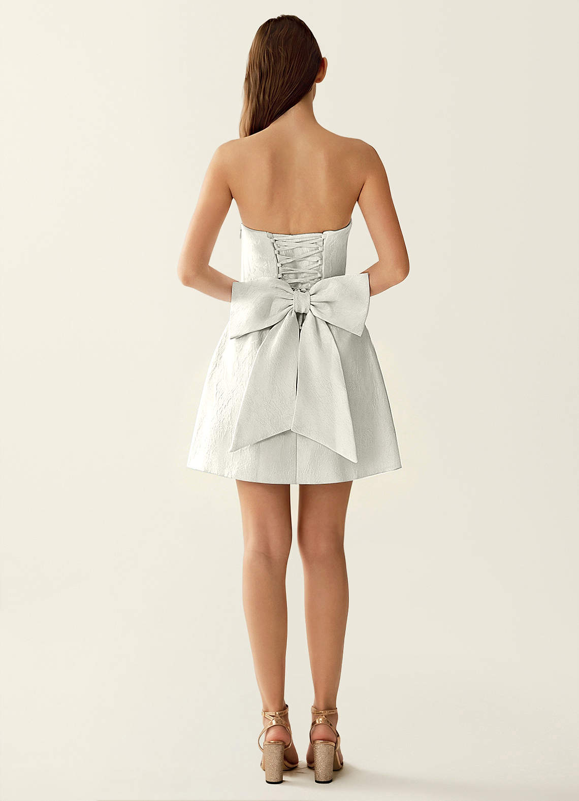 Hadleigh Cream Mini Dress image1