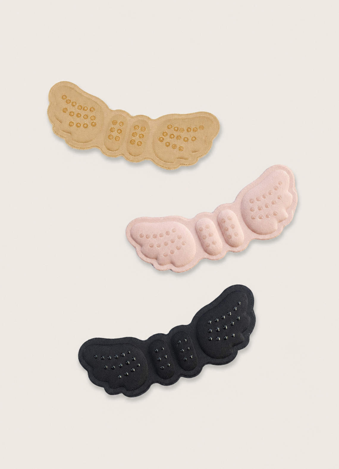 front 5 Pairs Wing Heel Grips Bridal Shoe Anti-Blister Cushions
