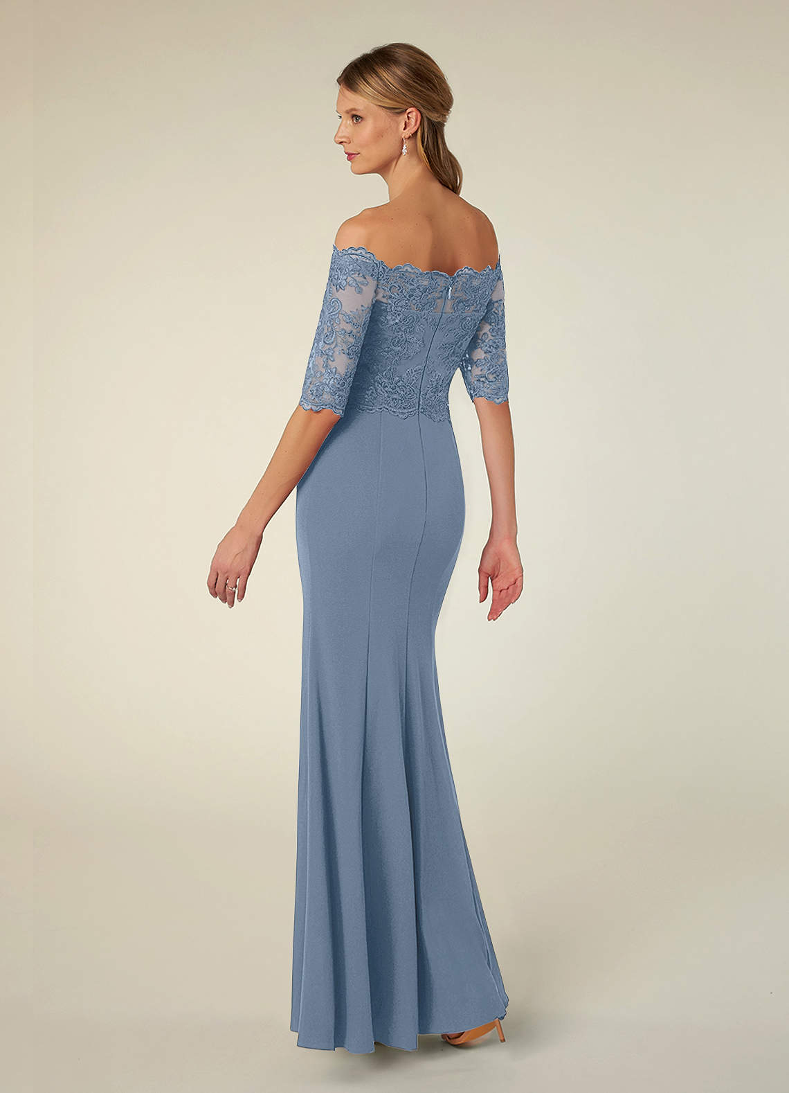 Slate Blue Mother of the Bride Dresses