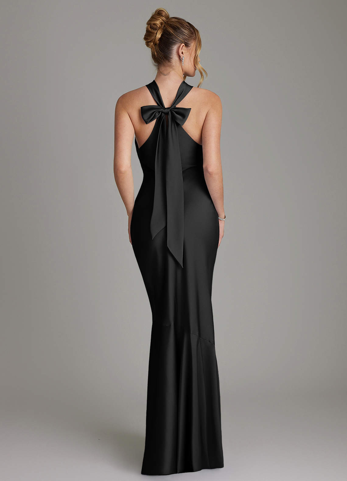 revelry black bridesmaid dresses Revelry Black One-Shoulder Bridesmaid Dress Size 2