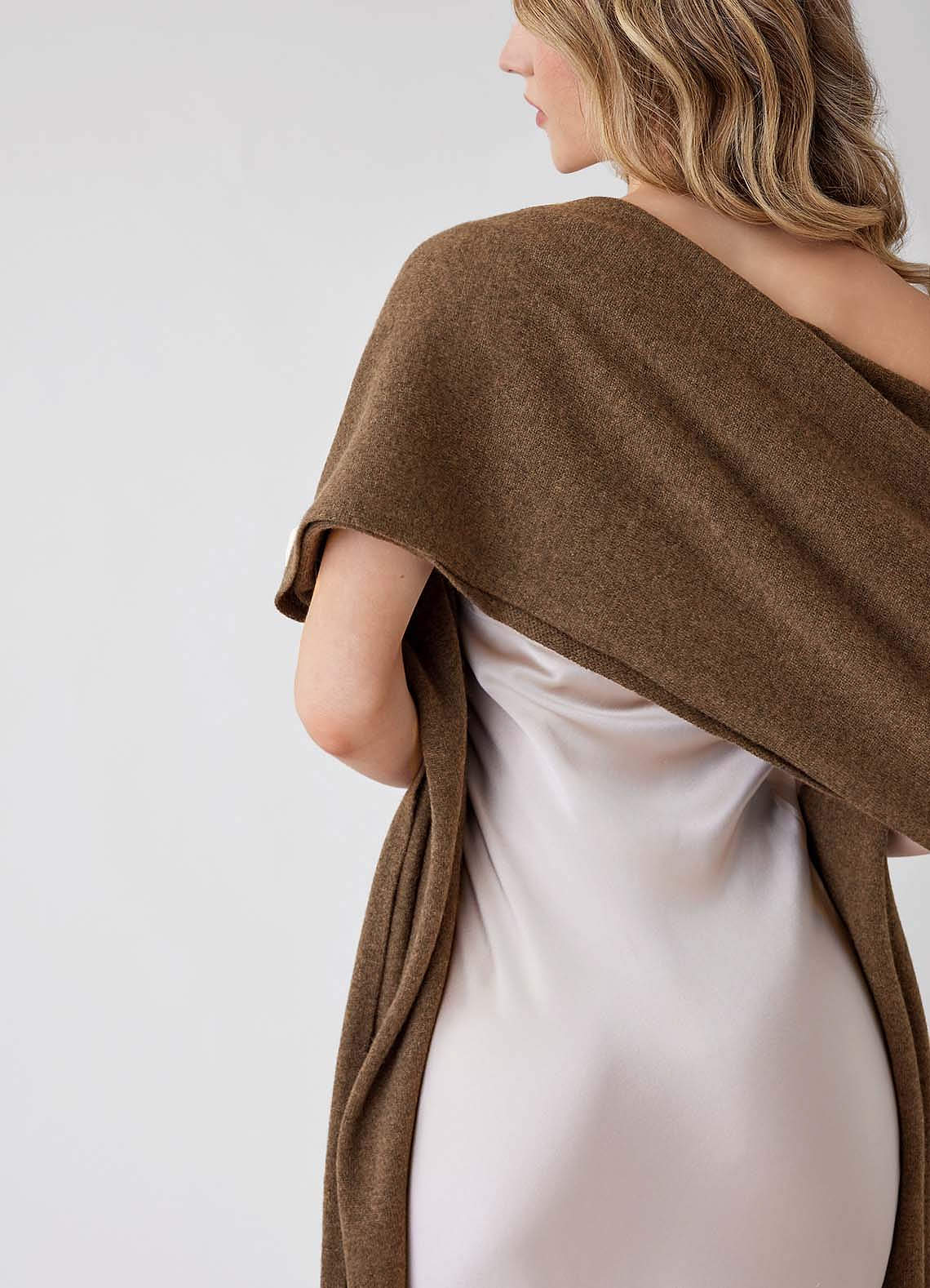 front 100% Cashmere Shawl