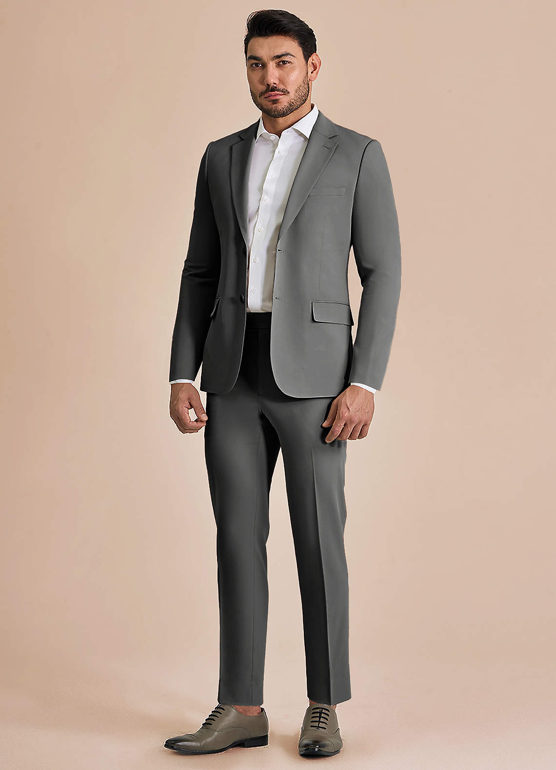 front William Carbón Traje