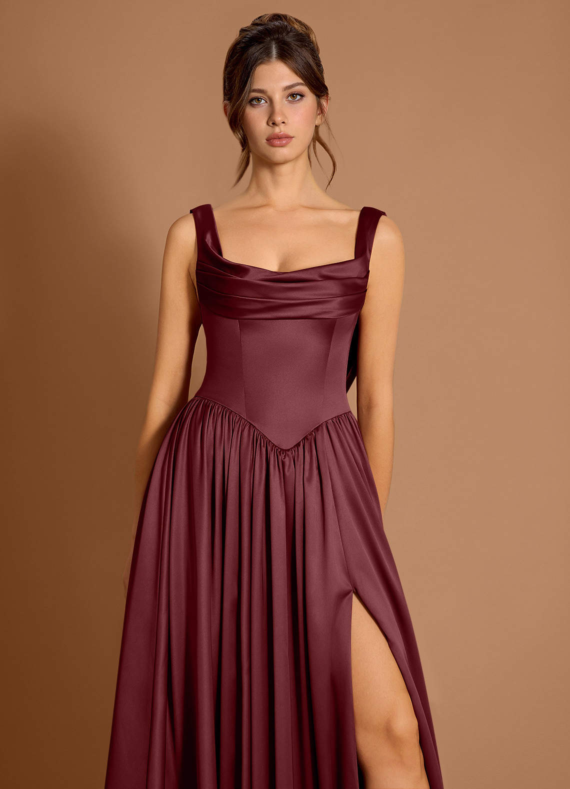 white christmas dresses Juniper Dress in Merlot Merlot / Extra Large