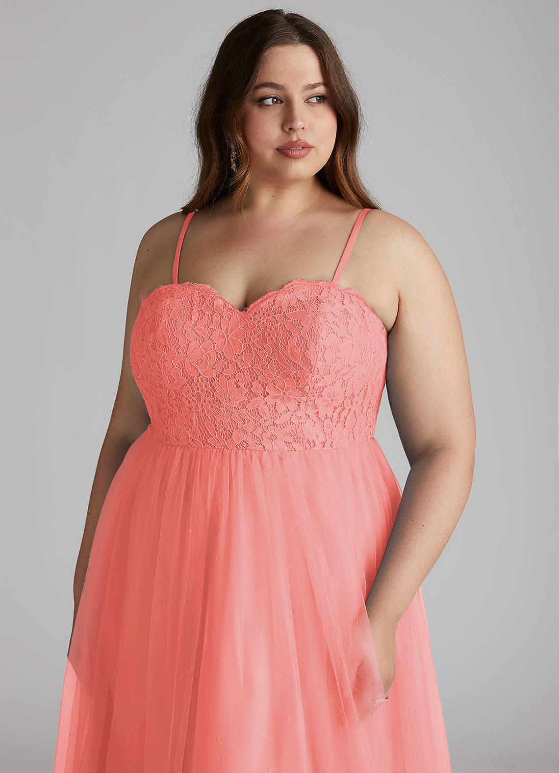 coral cocktail dress plus size Azazie Roni Ready to Ship Tulle Bridesmaid Dresses Tea length Tamaño:S PRESALE DIANA Red Homecoming Dresses | 76cm/29.9 Machine washable