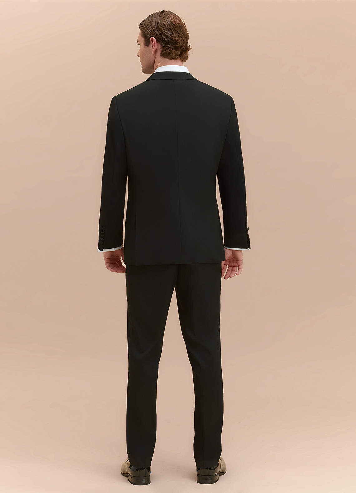 front Hudson Black Peak Lapel Tuxedos