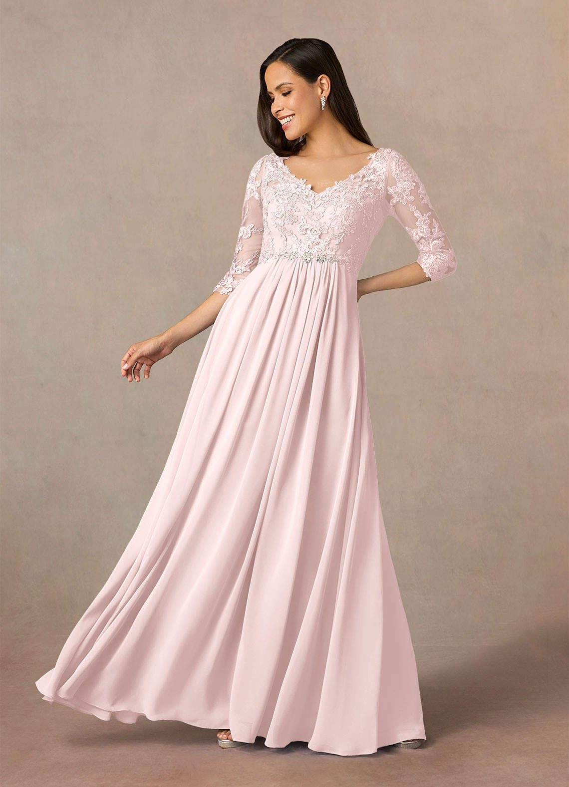 pink lace v neck dress Jade Sequin Lace Spaghetti Straps Mermaid Prom Dresses with Slit, Pink / 0