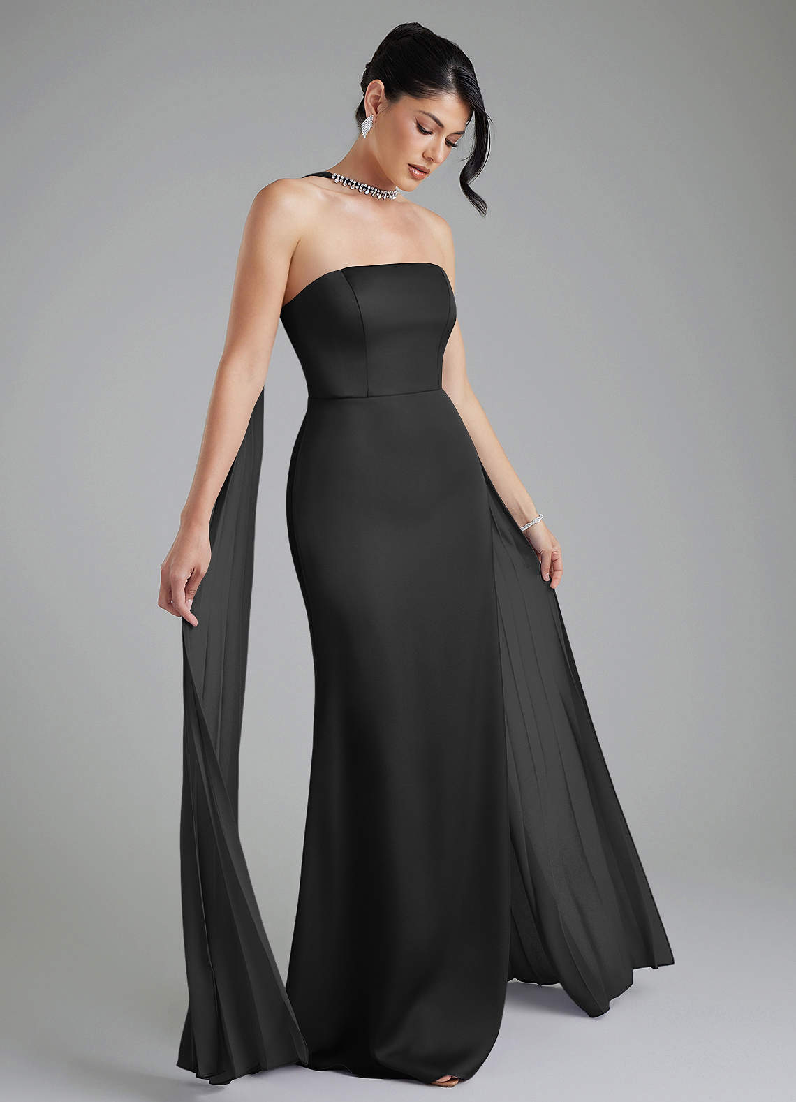 black couture bridesmaid dresses Azazie Tyler Rush Service:With Rush+$19.99 Baby Girl Light Blue high slit introduces natural Style-Color-Dim:AP1D106577_AK412_M