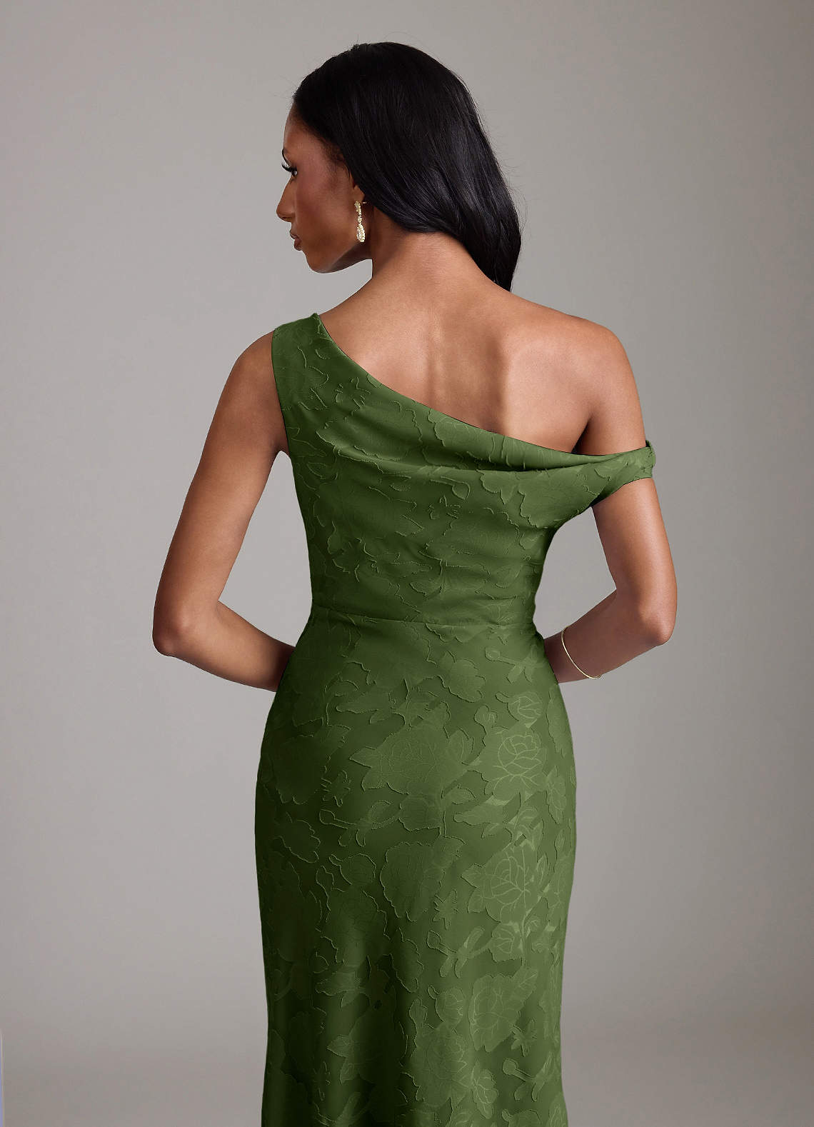 green emerald velvet dress Trevi emerald green maxi dress – azura rose main image 0