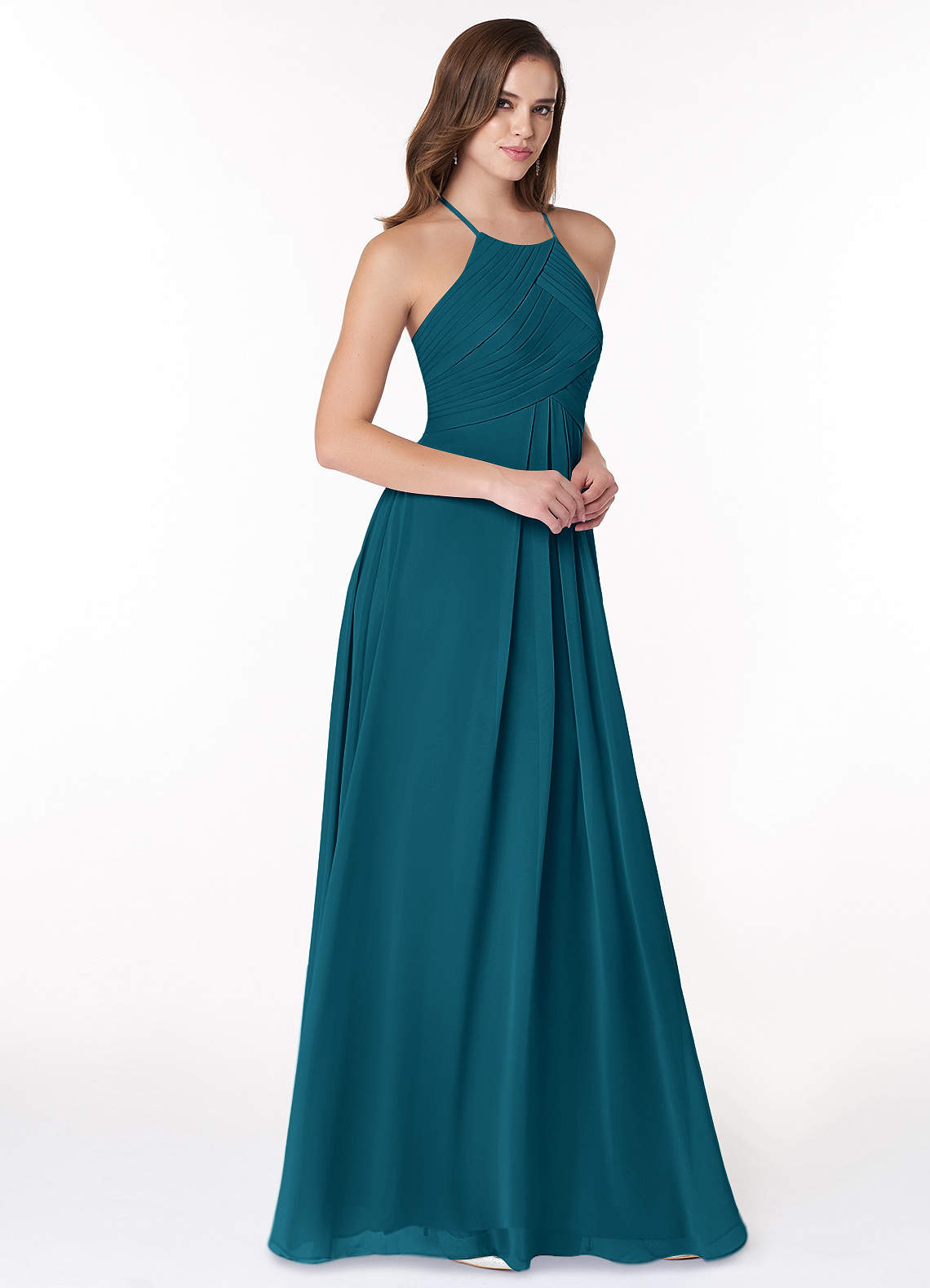 ginger blue dress Cynthia Rowley Striking Silk Maxi Dress, Blue / 8