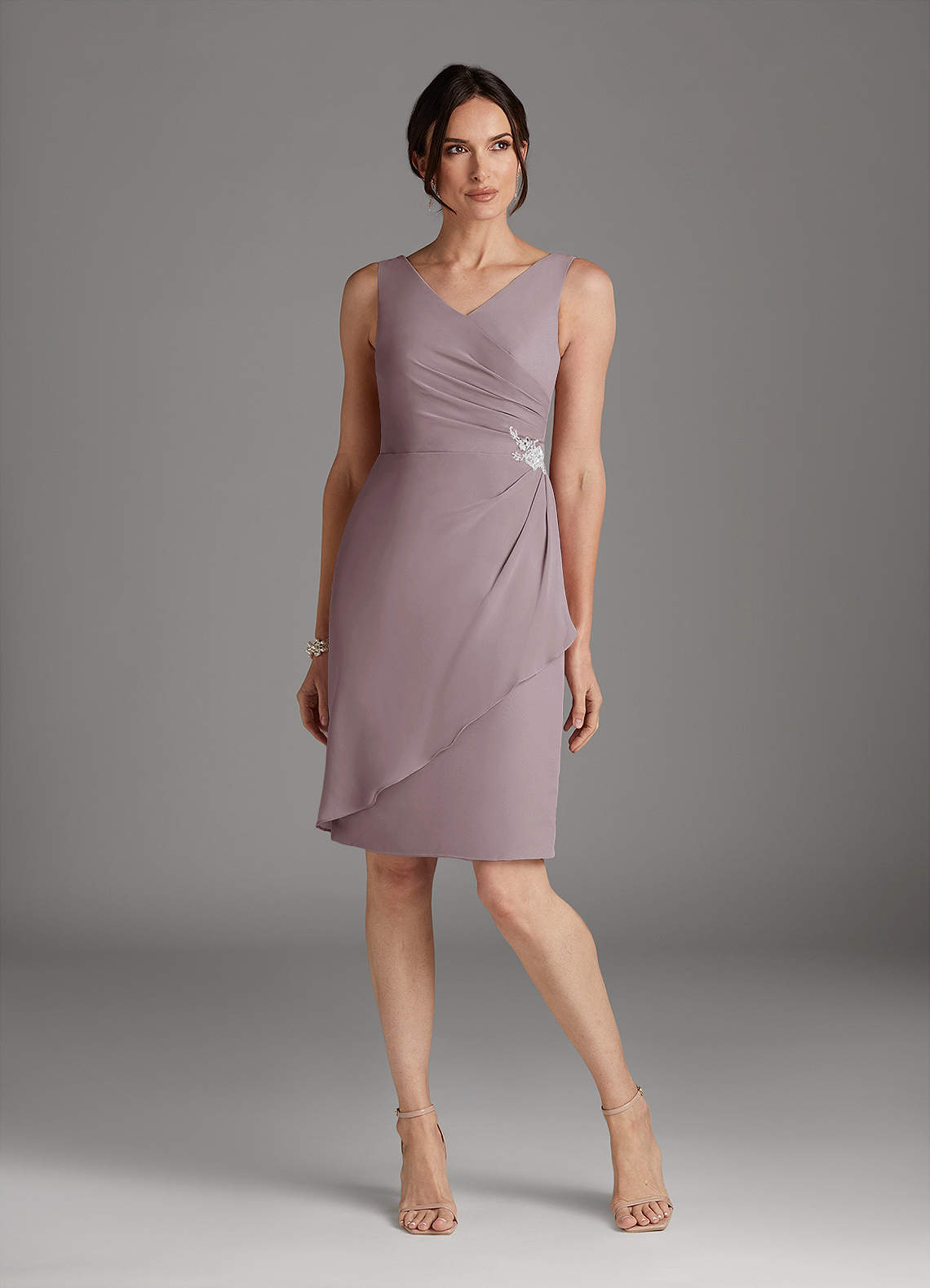 pleat neck sheath dress Inspire Chic Women's Sheath Dress Pleated Neck Pencil Wear-to-Work Dresses L Green, Size: Large