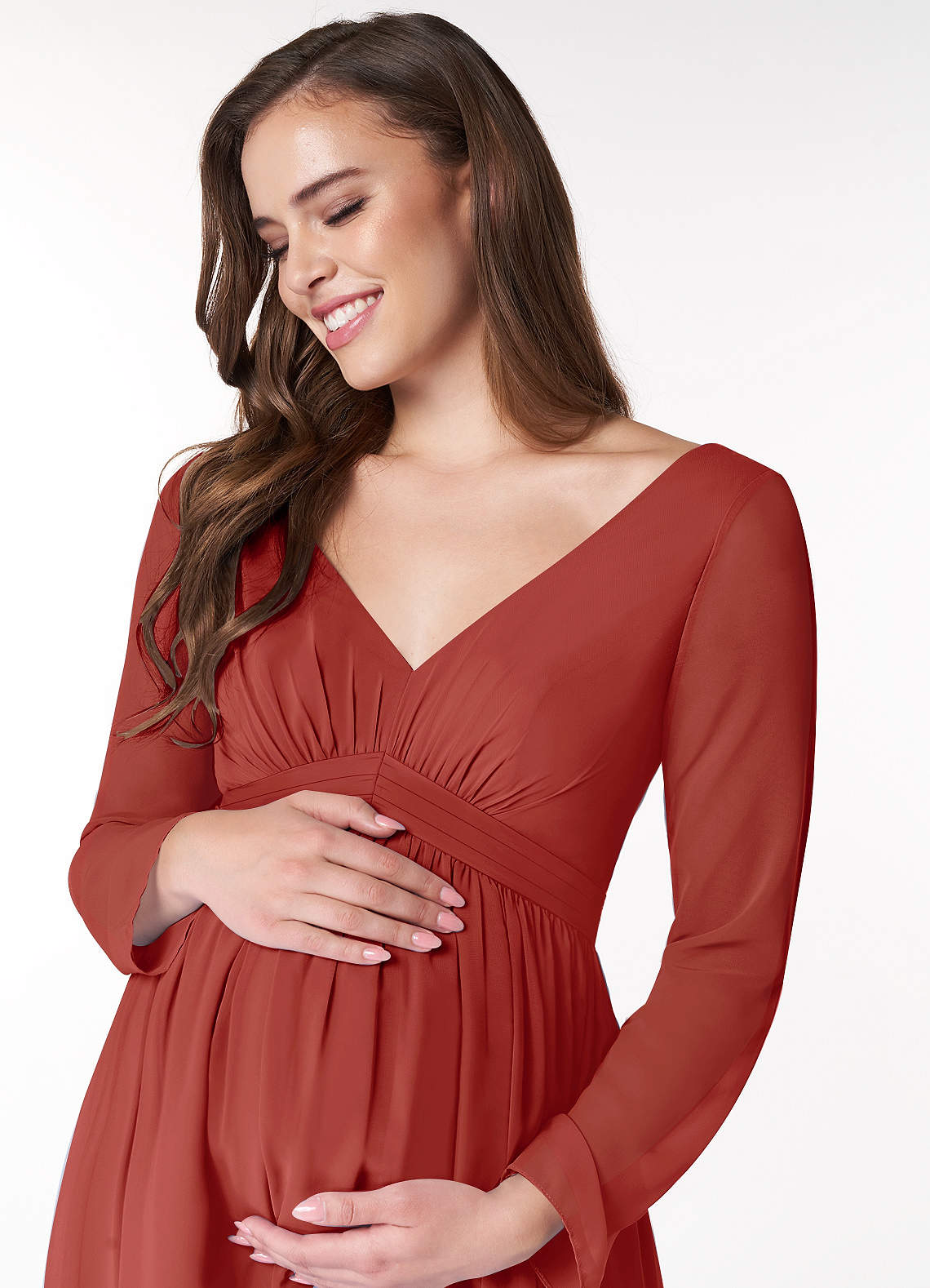 Azazie maternity clearance dresses