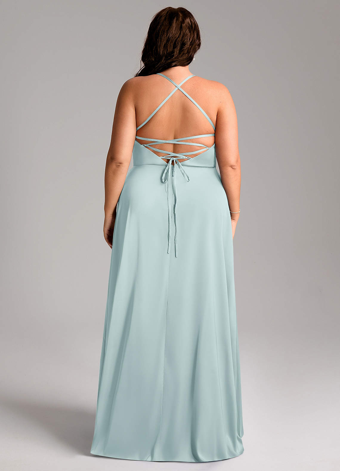azazie mei stretch satin dress Azazie Mei