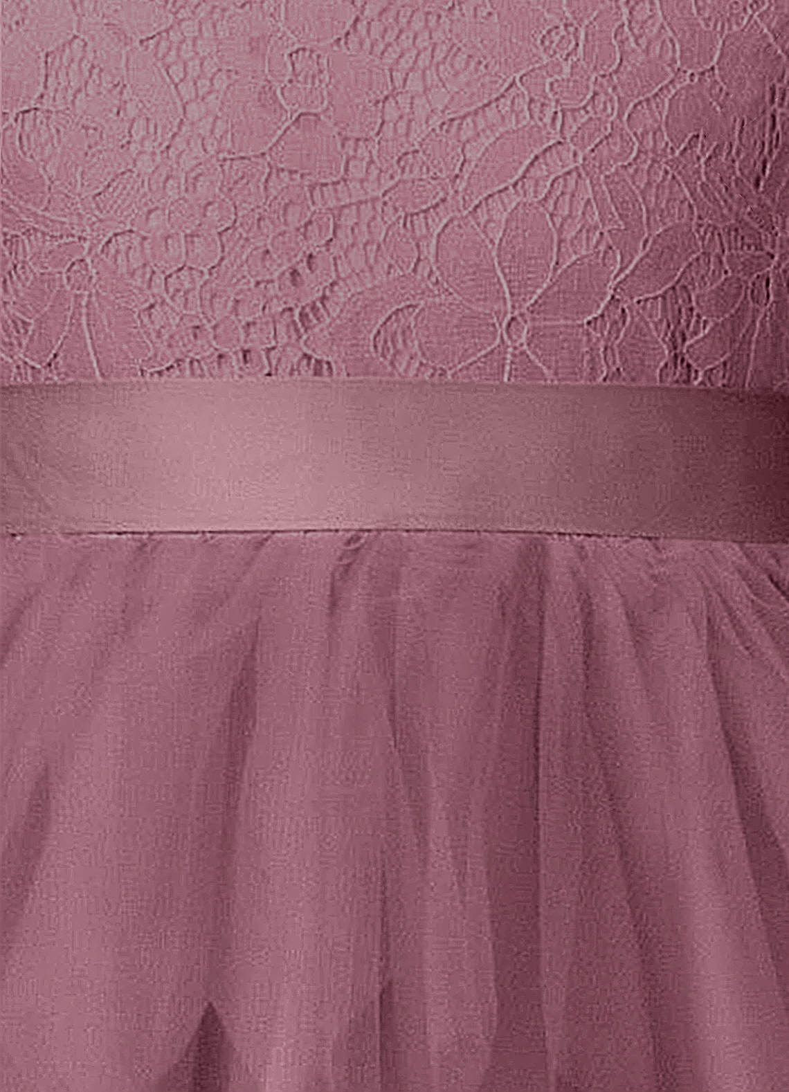 Azazie Chica Vintage Mauve A-Line Lace Tulle Dress | Azazie Azazie Chica Vintage Mauve A-Line Lace Tulle Dress | Azazie