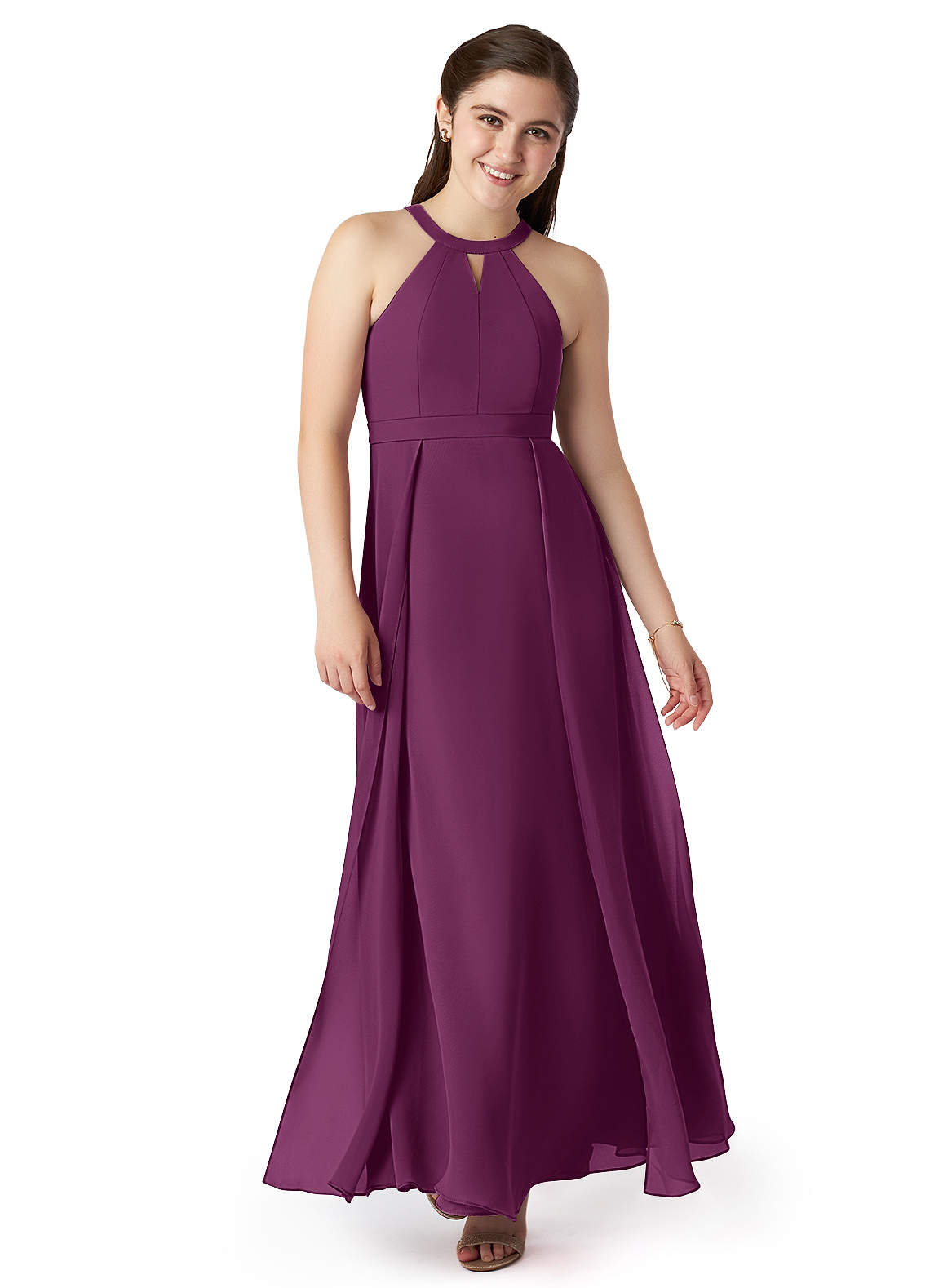 raspberry bridesmaid dresses