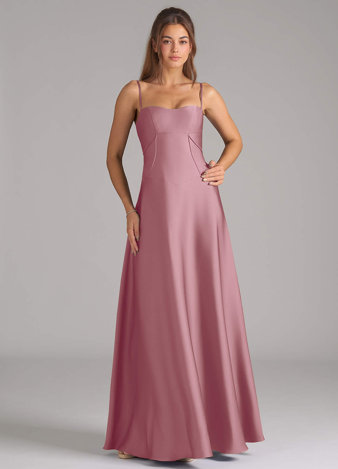 formal mauve dress CD724