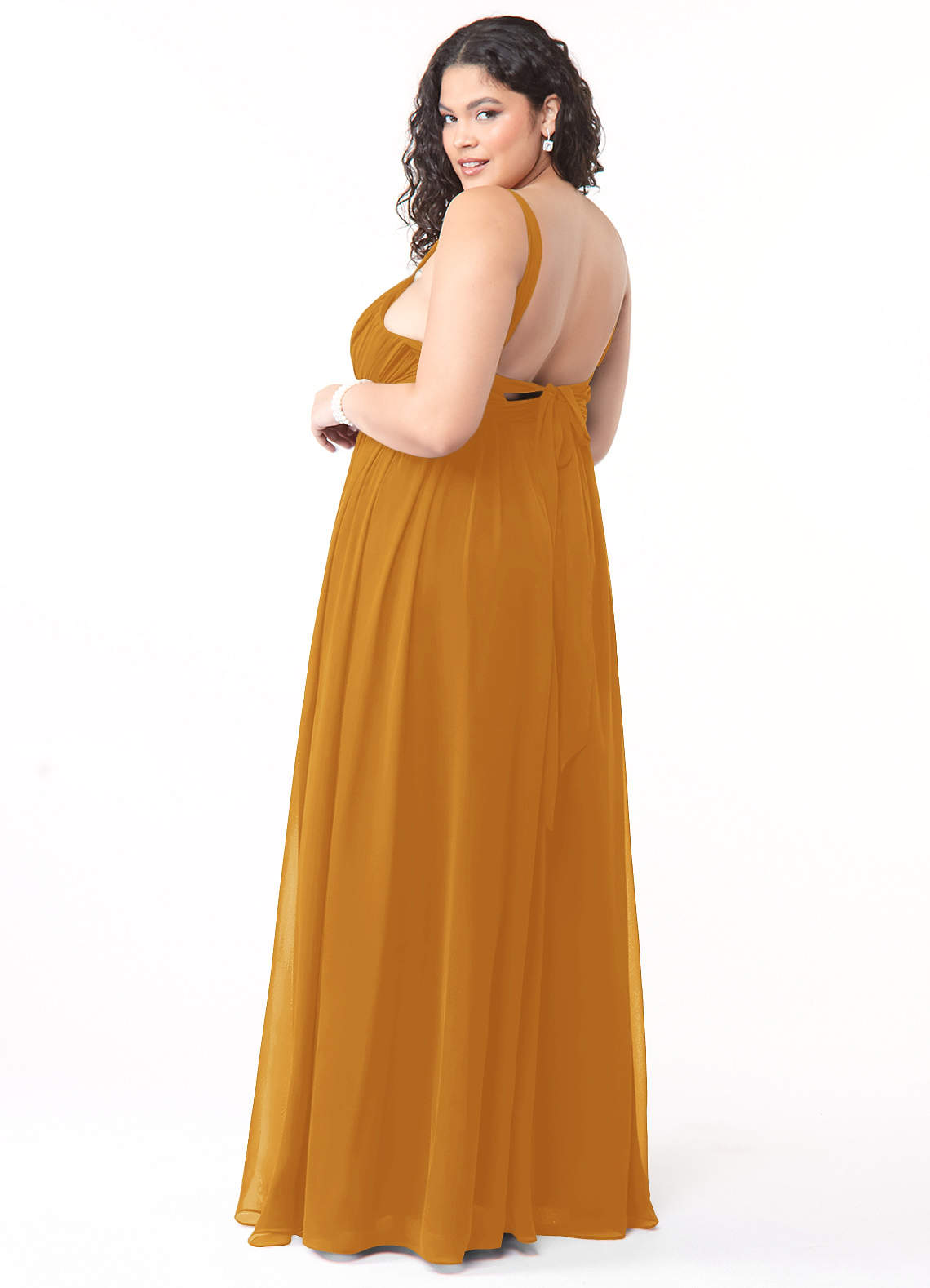 white christmas dresses Brittany Chiffon Maxi Dress main image 0