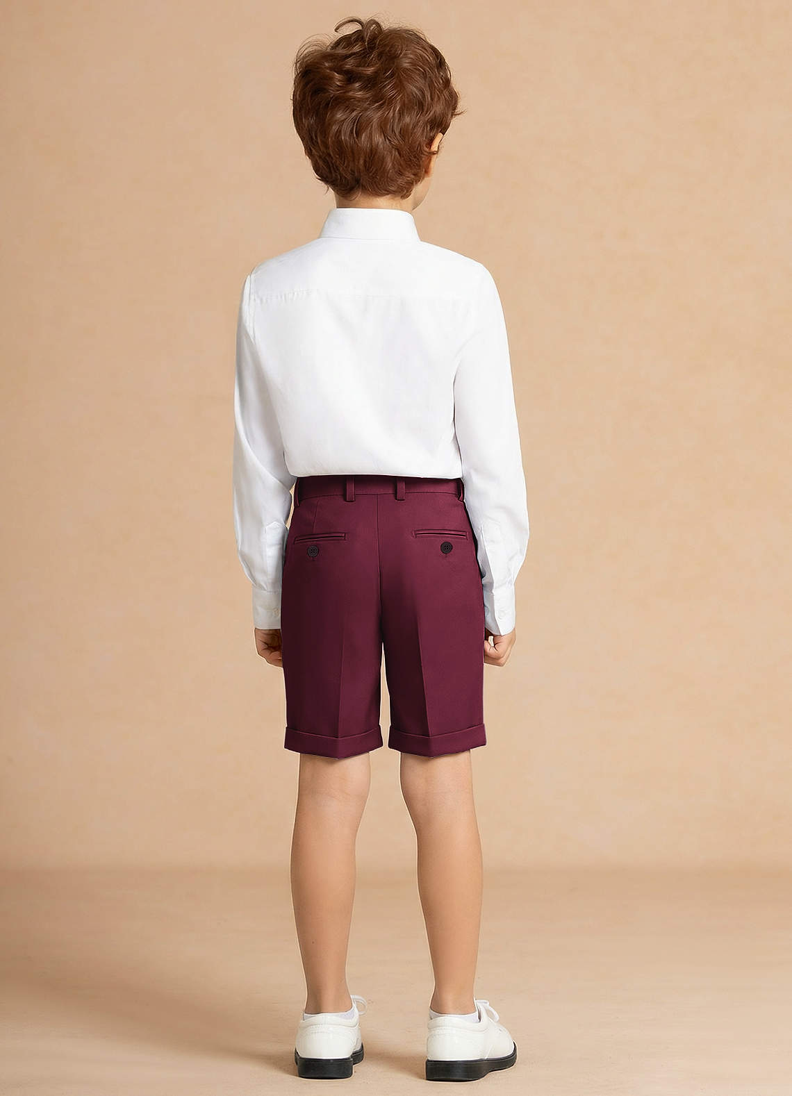 front Finn Borgoña Pantalones cortos de niño