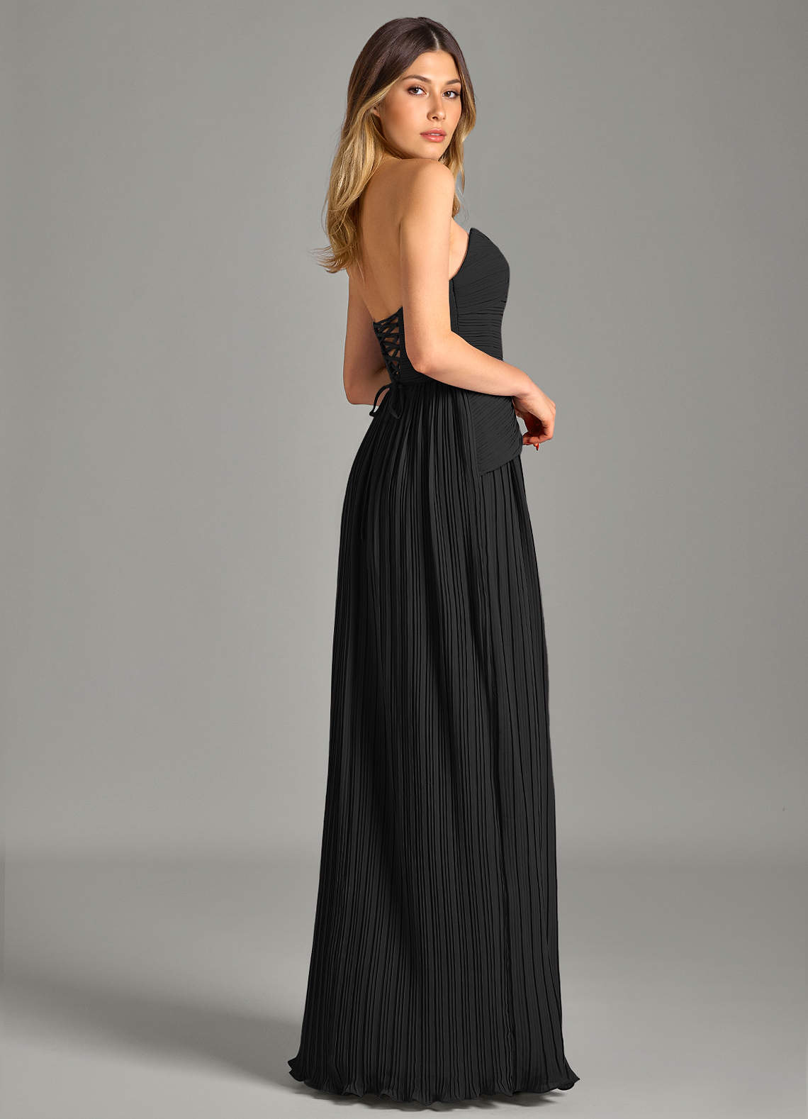 Azazie Becka Ready to Ship Black Chiffon Bridesmaid Dresses | Azazie Azazie Becka Ready to Ship Black Chiffon Bridesmaid Dresses | Azazie
