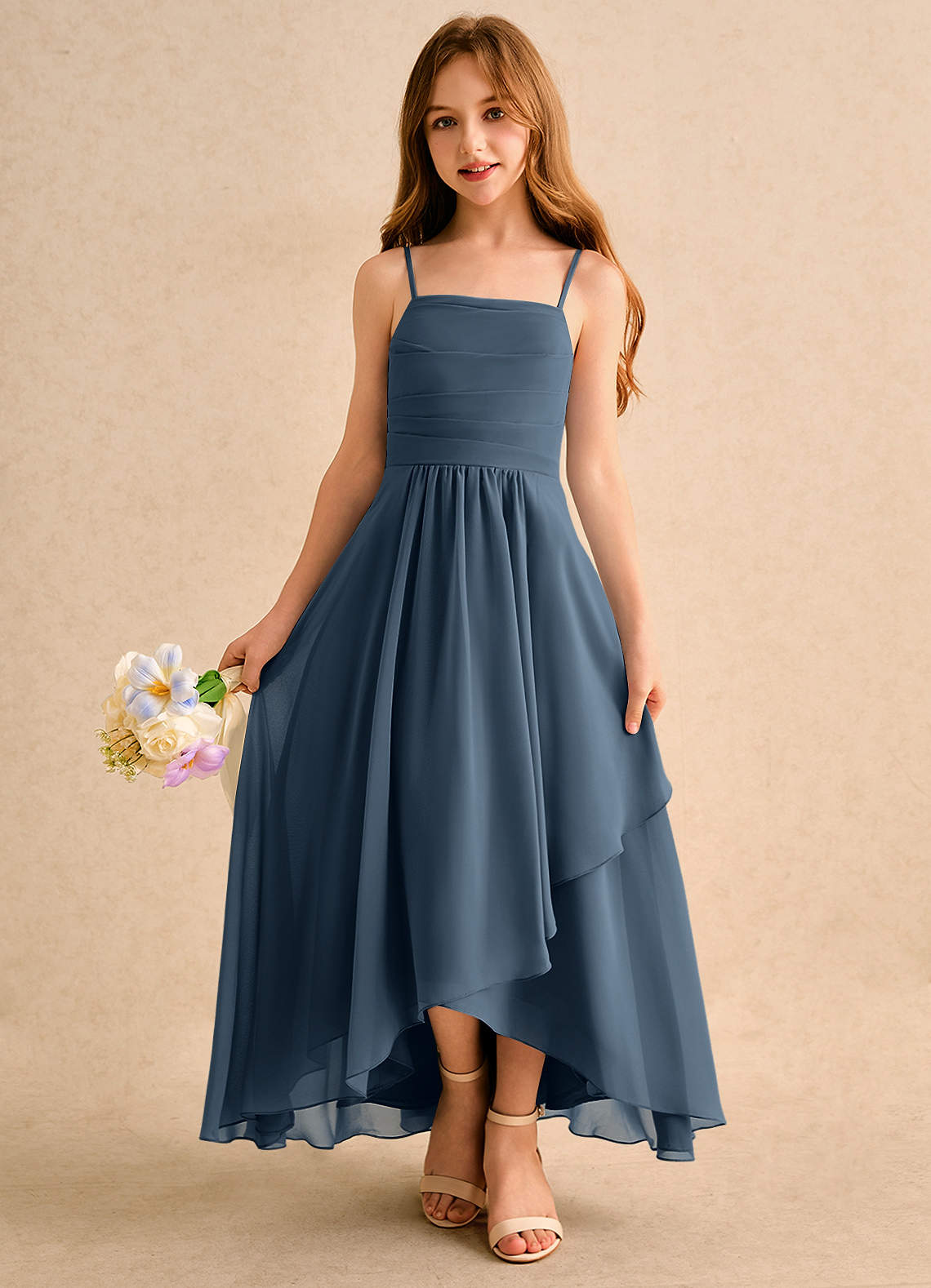 a line dance dress Long A-Line Prom Dress with Sheer Embroidered Bodice Mint / Small