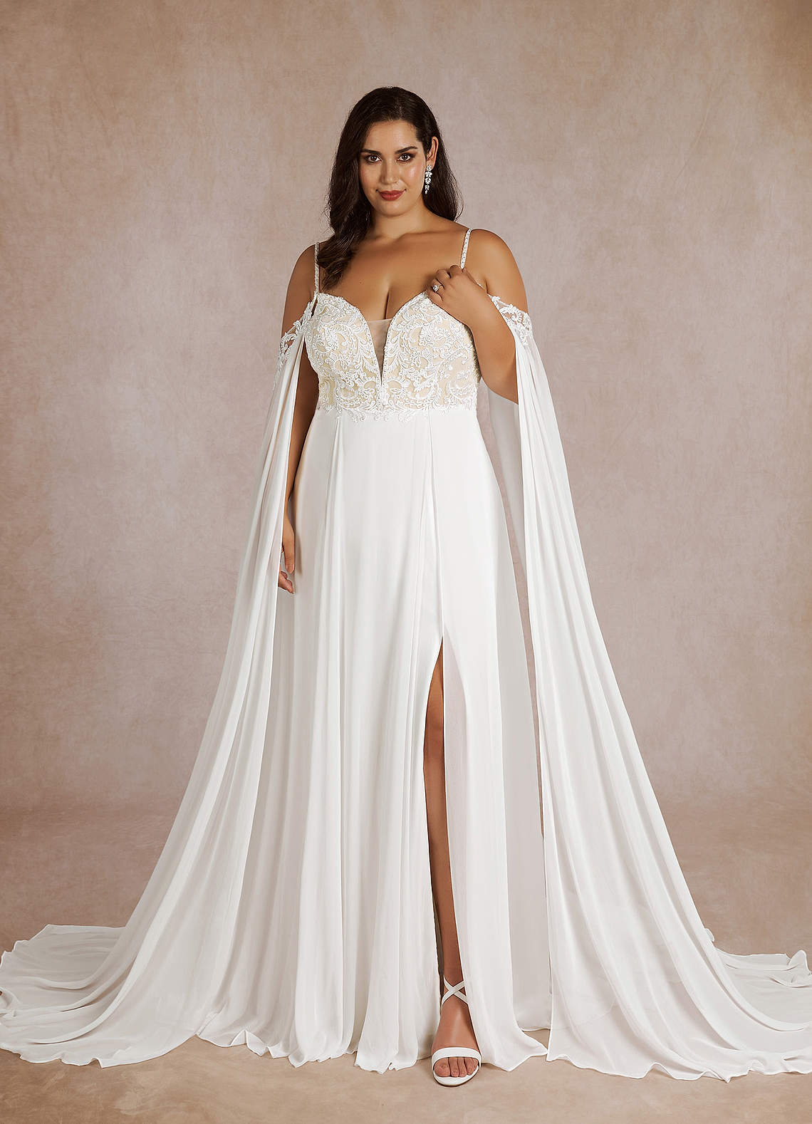 Diamond White/Champagne Sample Dress