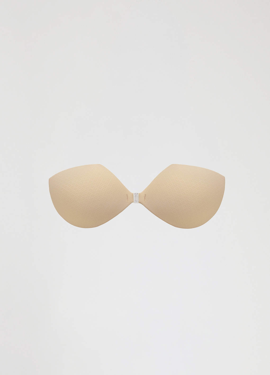 front Demi Invisible Push-Up Pasties-Breathable 8-Hole Fabric