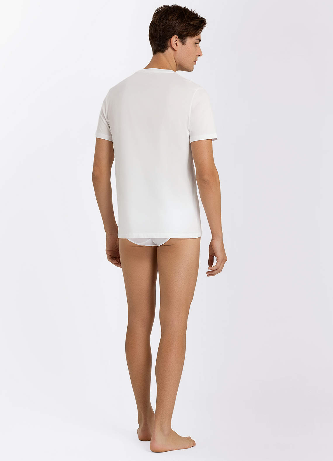 front Arlen White 1-Pack Crew Neck T-shirt