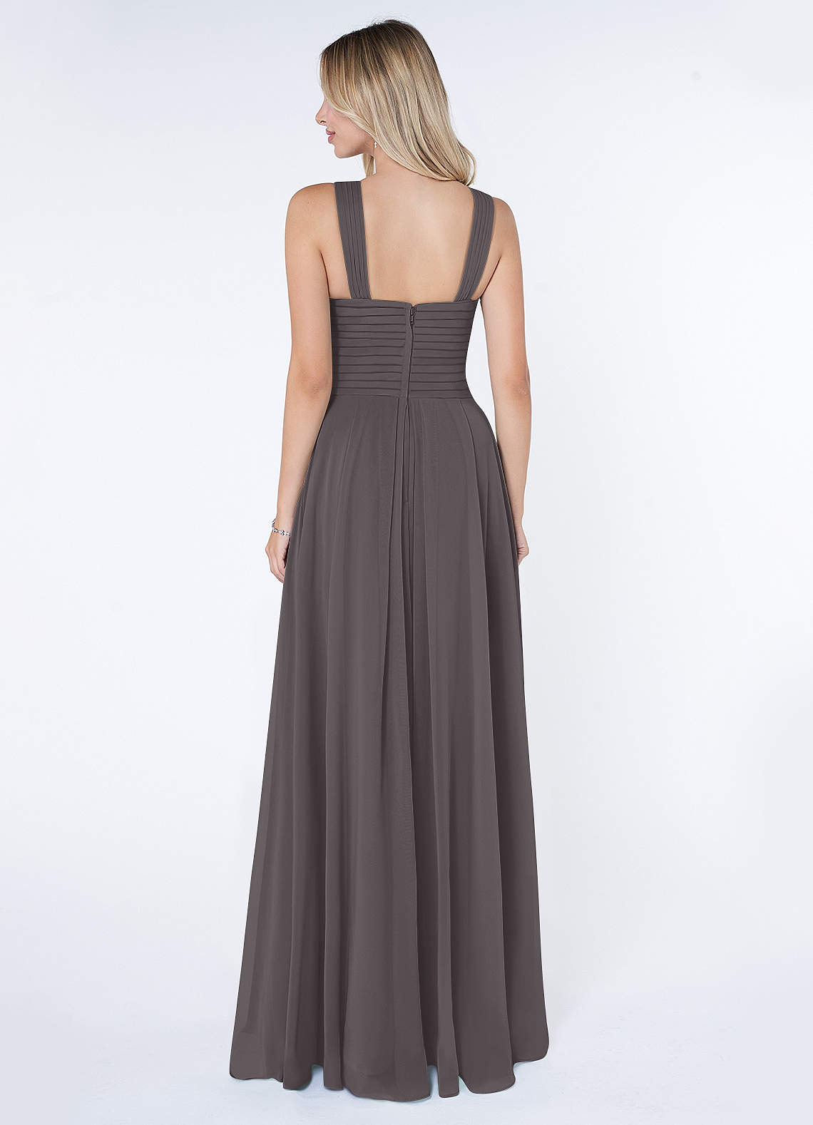 chinese dress ladies sd-hk One Shoulder Bridesmaid Dresses Long Aline Chiffon Prom Evening Gown  For Women  SD Dresscode & Fashiontrends