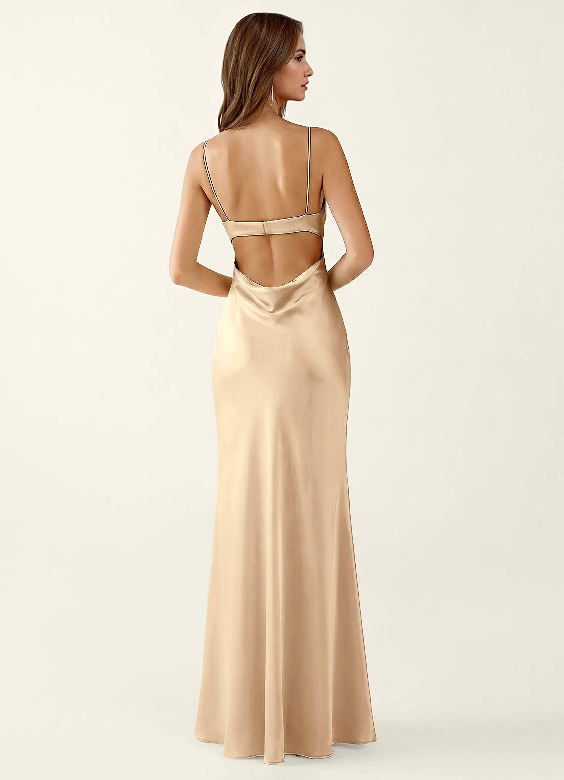 satin party wear dress Pink Satin Classic Partywear Body Cut Dress Maxim Creation