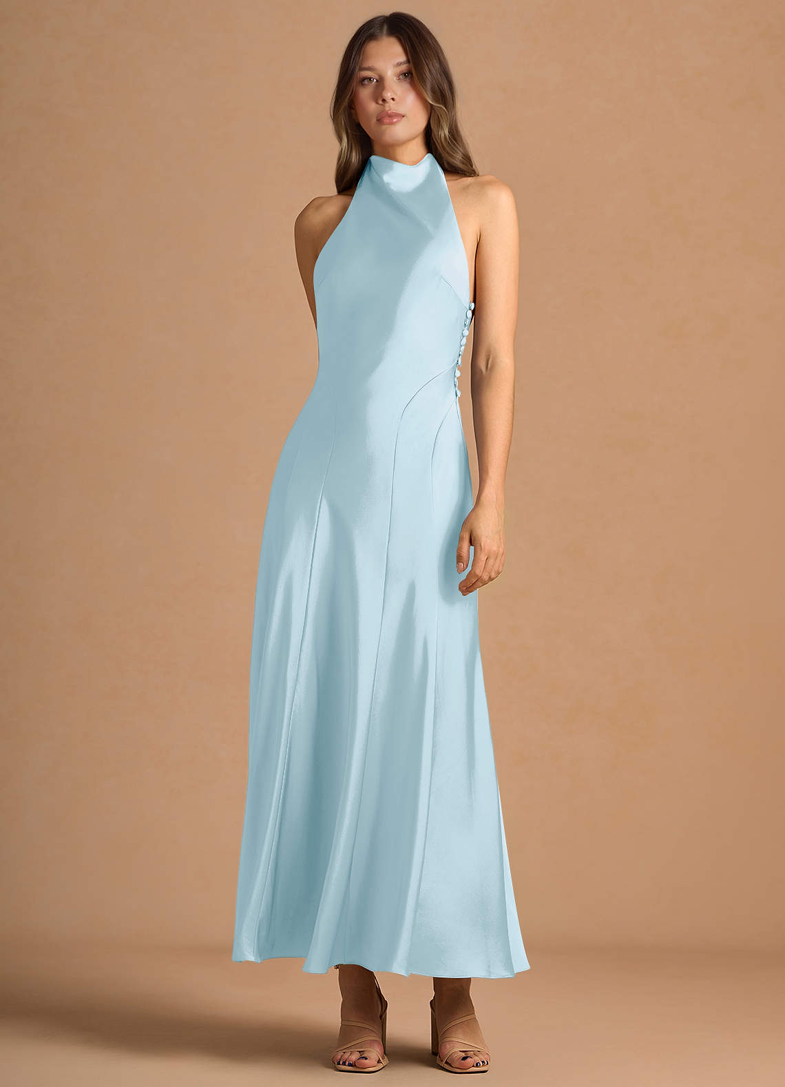 Vestido Azul Cielo Largo Diantha image1
