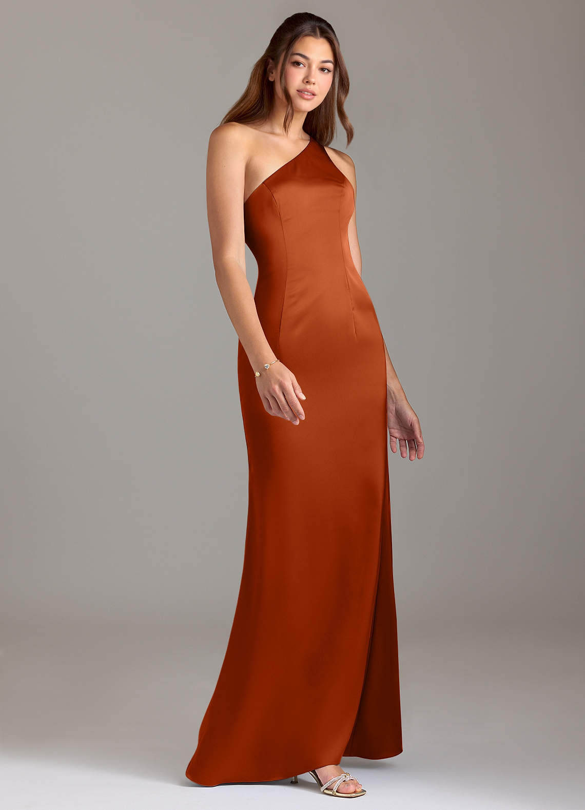 Damigella Abito Da Sposa Arancione Abiti Damigelle Damigelle