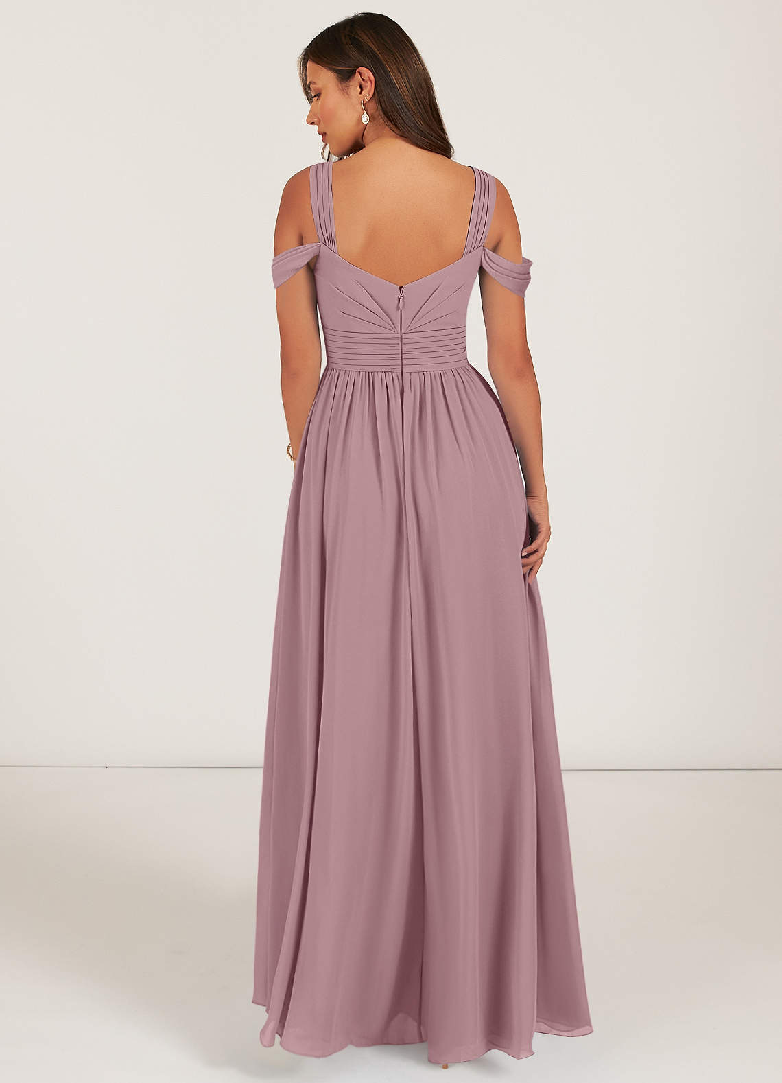 Dusty Rose Azazie Lianne Bridesmaid Dresses | Azazie