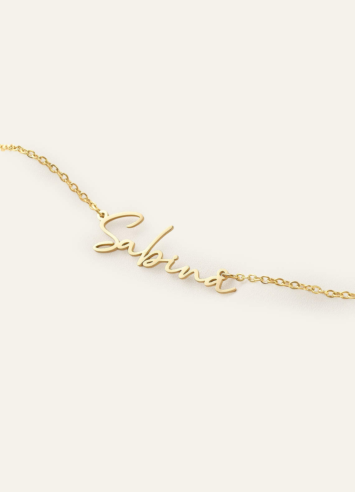 front Personalized Name Necklace
