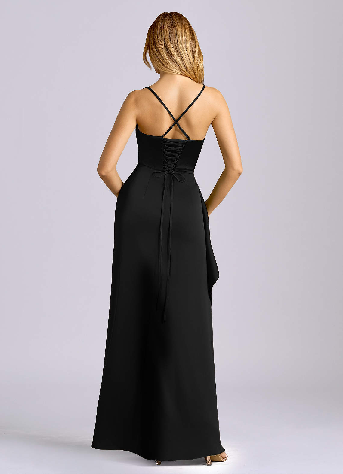 Azazie Sarai Black Bridesmaid Dresses | Azazie