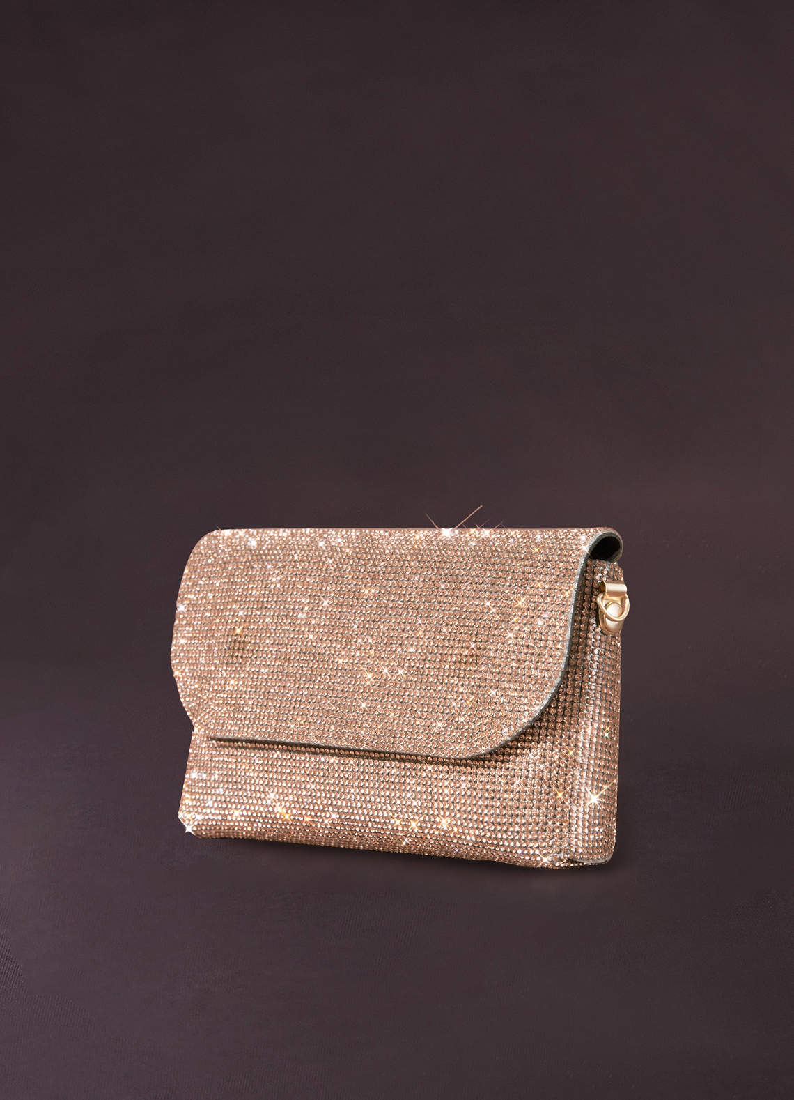 Unique Beaded Evening Clutch Bag - Golden Stars Align | NOVICA