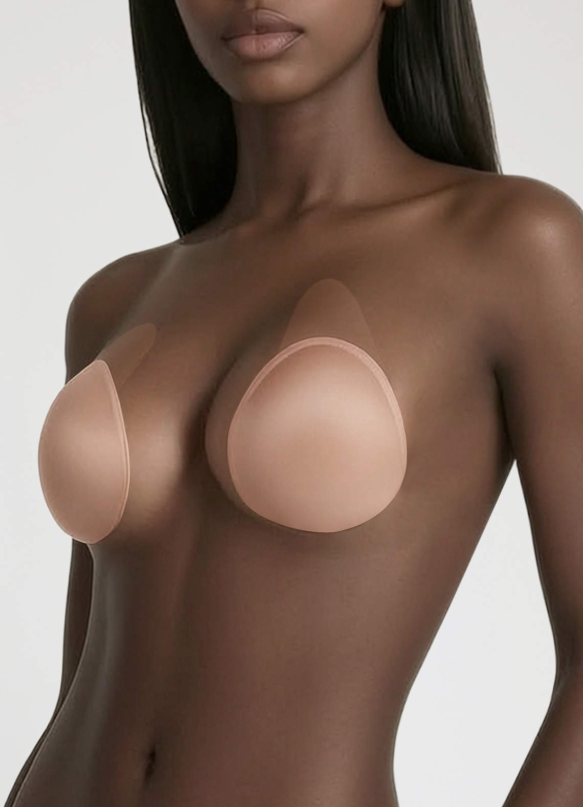 front Azazie Fabric Lift Pasties – Gentle Lift, Customizable Cut