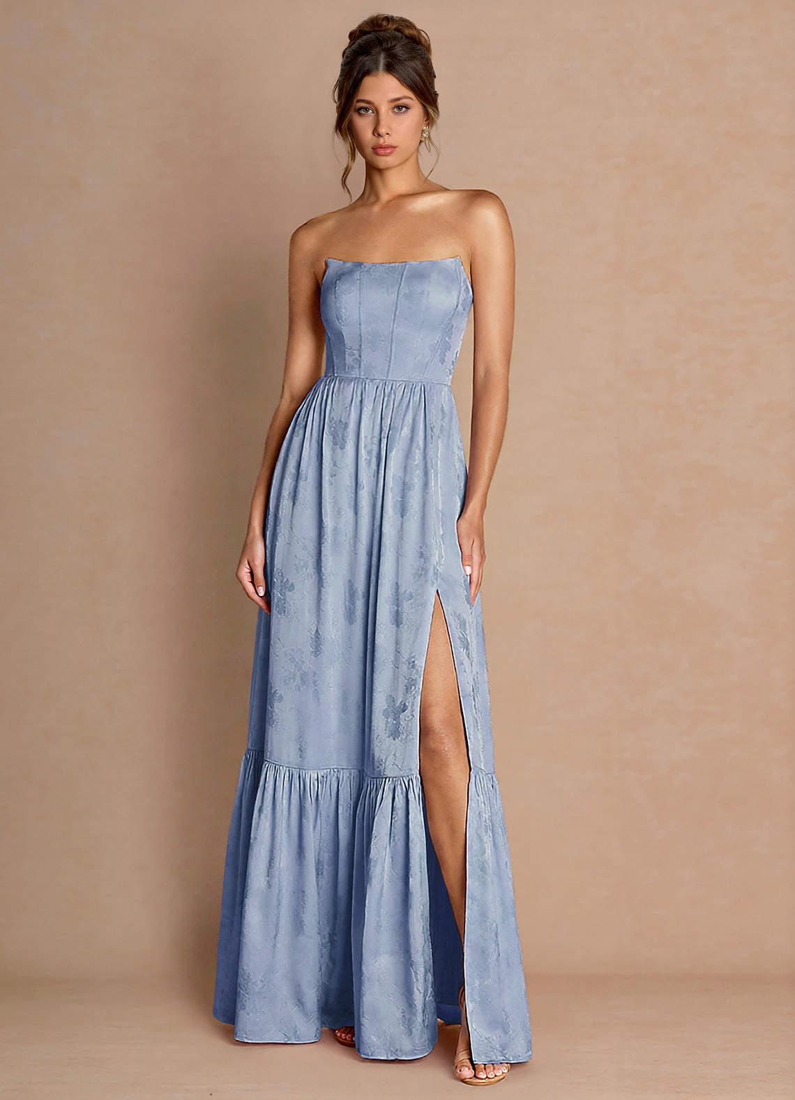 Floria Powder Blue Maxi Dress | Azazie Floria Powder Blue Maxi Dress | Azazie