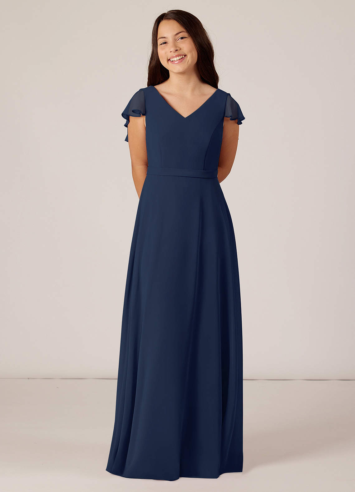 Navy junior store bridesmaid dresses