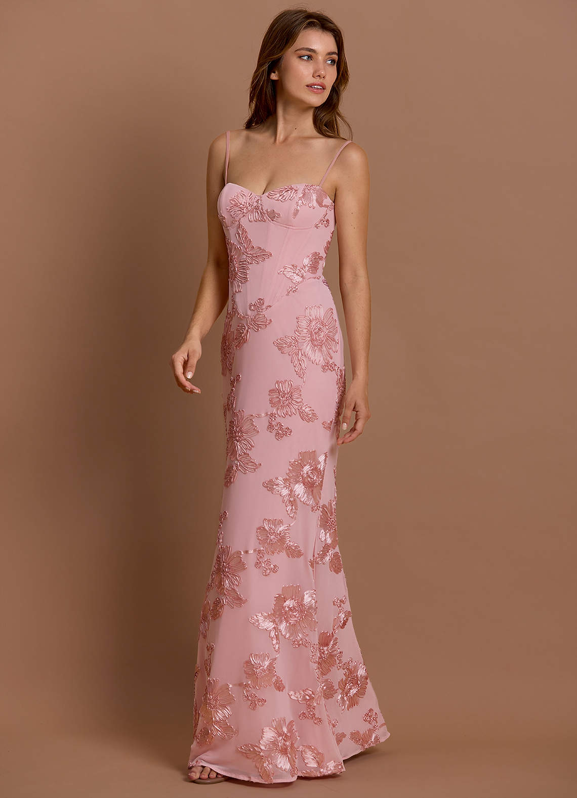 Vestido Rosado Largo Anika image4