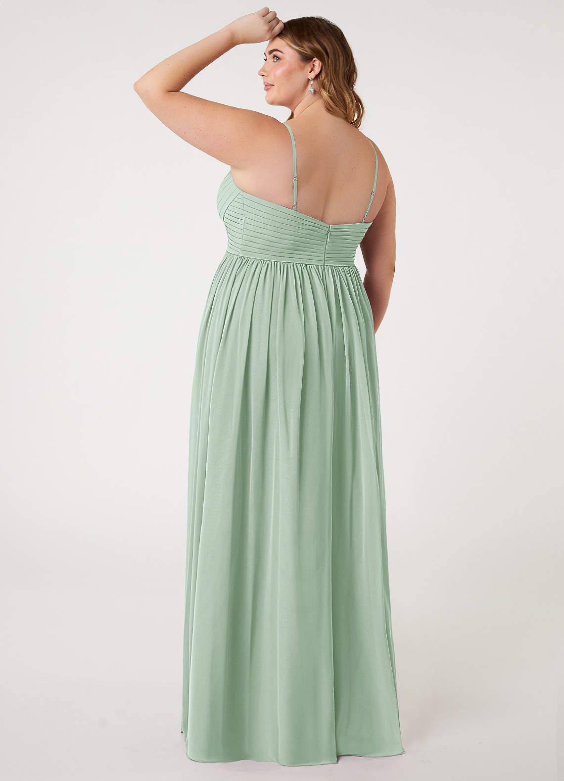 azazie agave bridesmaid dresses Azazie | Mix-and-match is the way to go for your bridesmaids!  Who else  is loving this Agave & Eucalyptus combo?  Are you planning on using  more