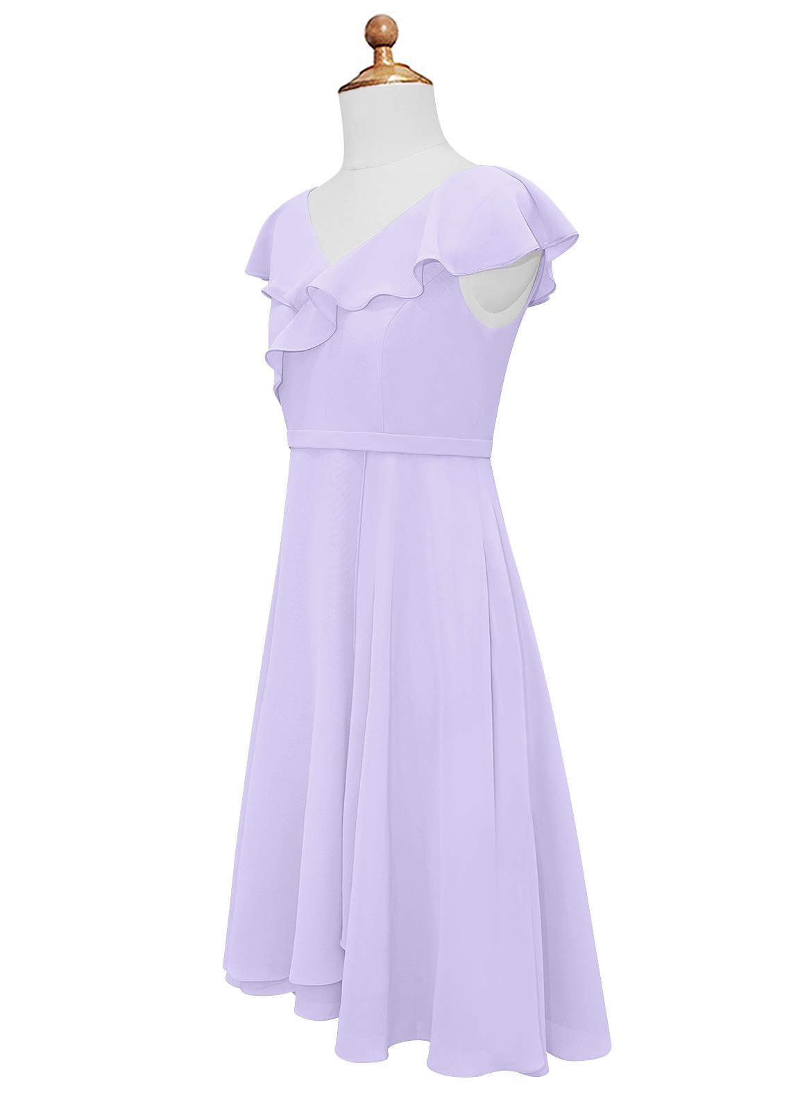 Lilac Azazie Posie Junior Junior Bridesmaid Dresses | Azazie