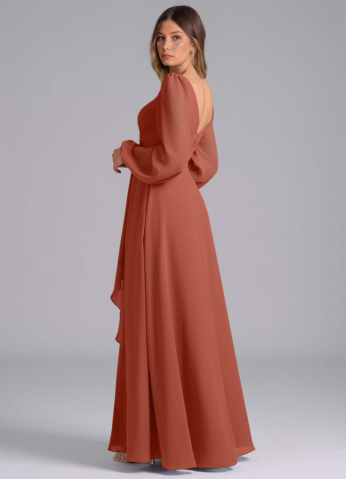 apostolic bridesmaid dresses Azazie Liah Clay Chiffon fully lined skirts floral print with short sleeves Donna Karan Women's Sleeveless Coat Size:8 MT