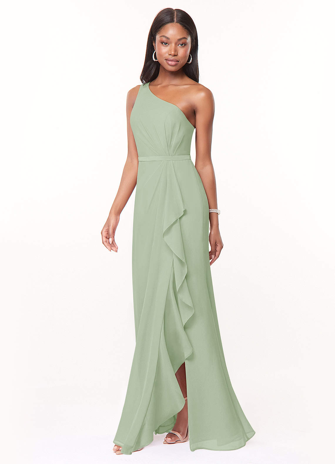 Abito Elegante Vestito Cerimonia Verde Tiffany Verde Smeraldo