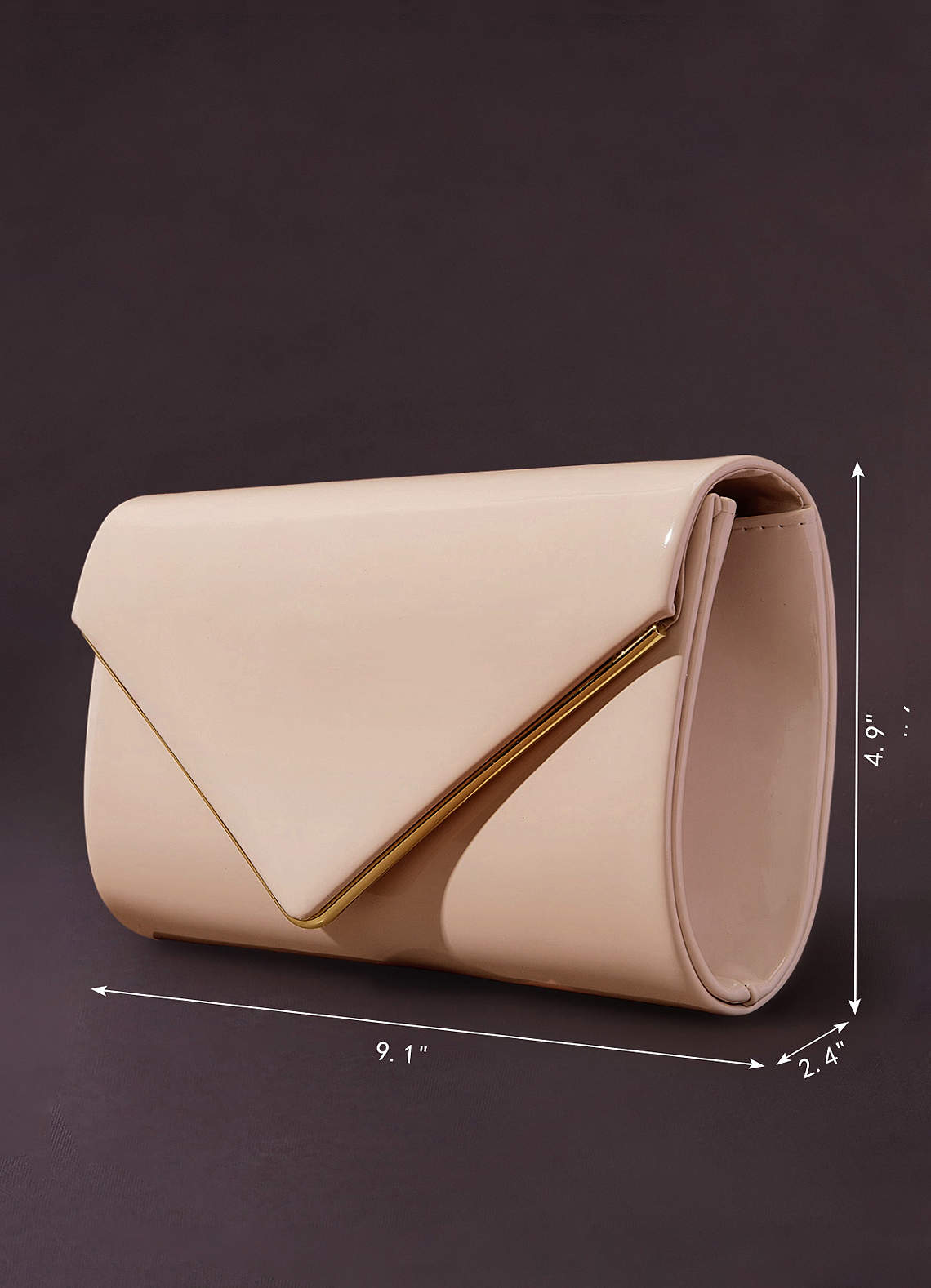 Beige clutch best sale