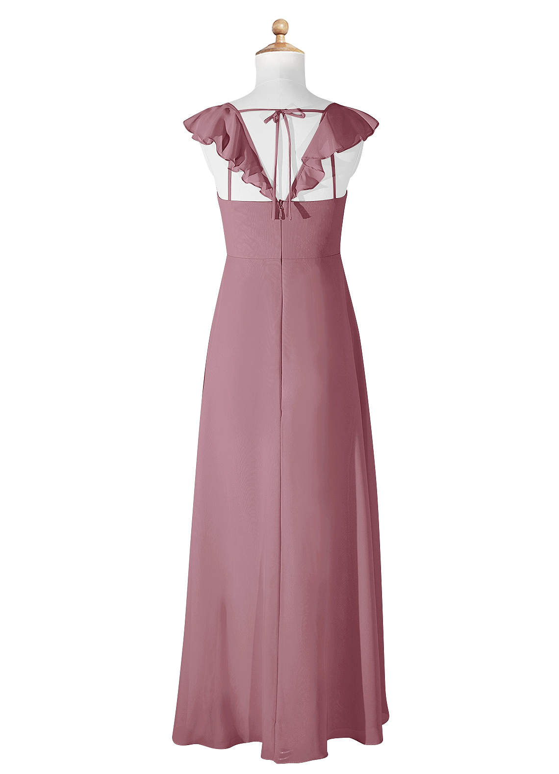 sachin and babi light blue dress Mauve Bridesmaid Dresses main image 1