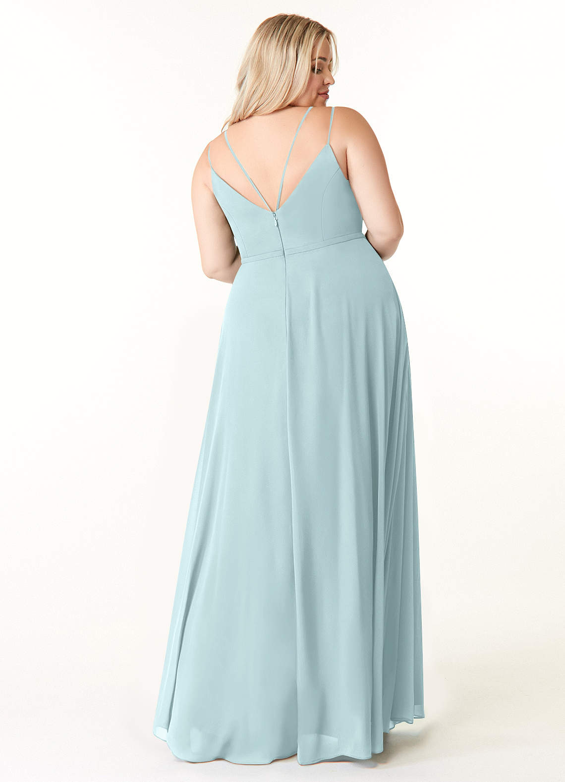 Azazie Janine Mist Chiffon Bridesmaid Dresses | Azazie