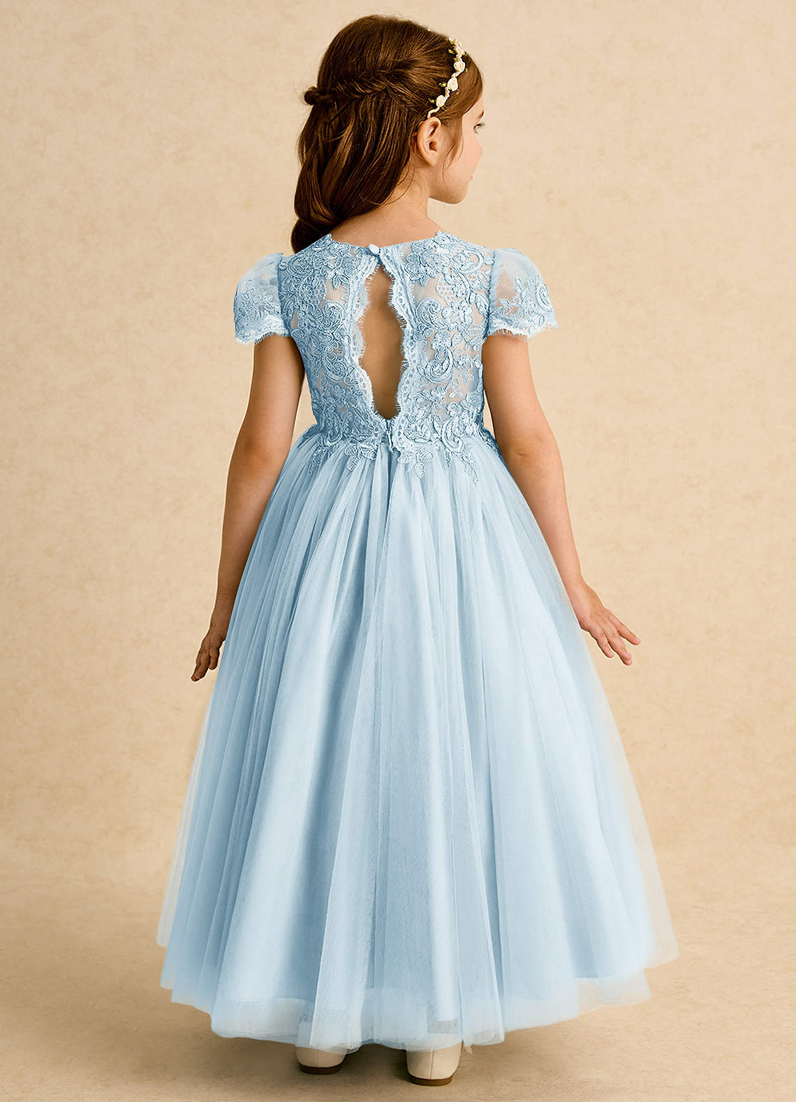 high end girls dresses with timeless elegance Children dress 3637 main image 1