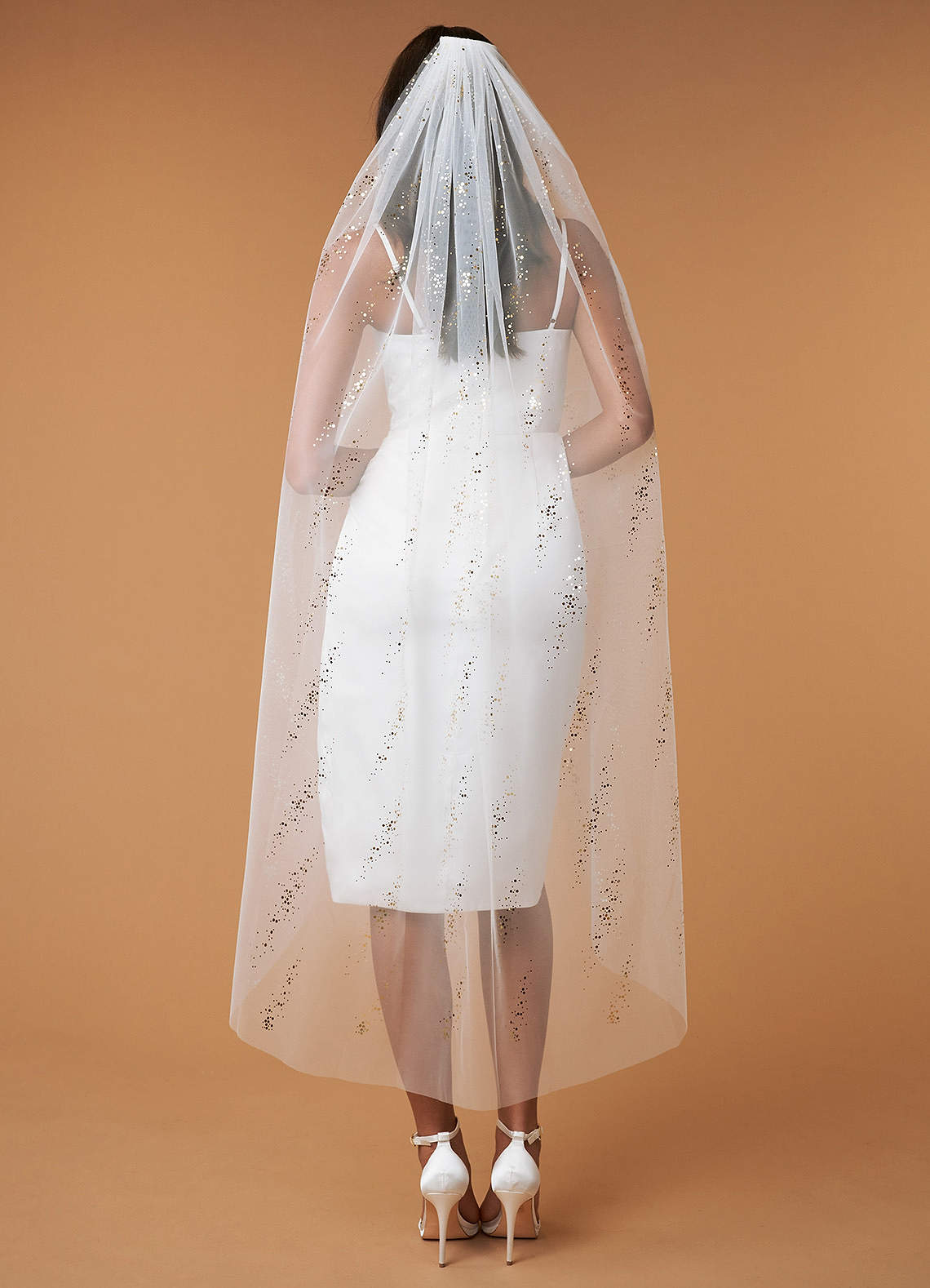 Ambre Adèle Newgistics Veil for Women, 90 * 59 Inches Long