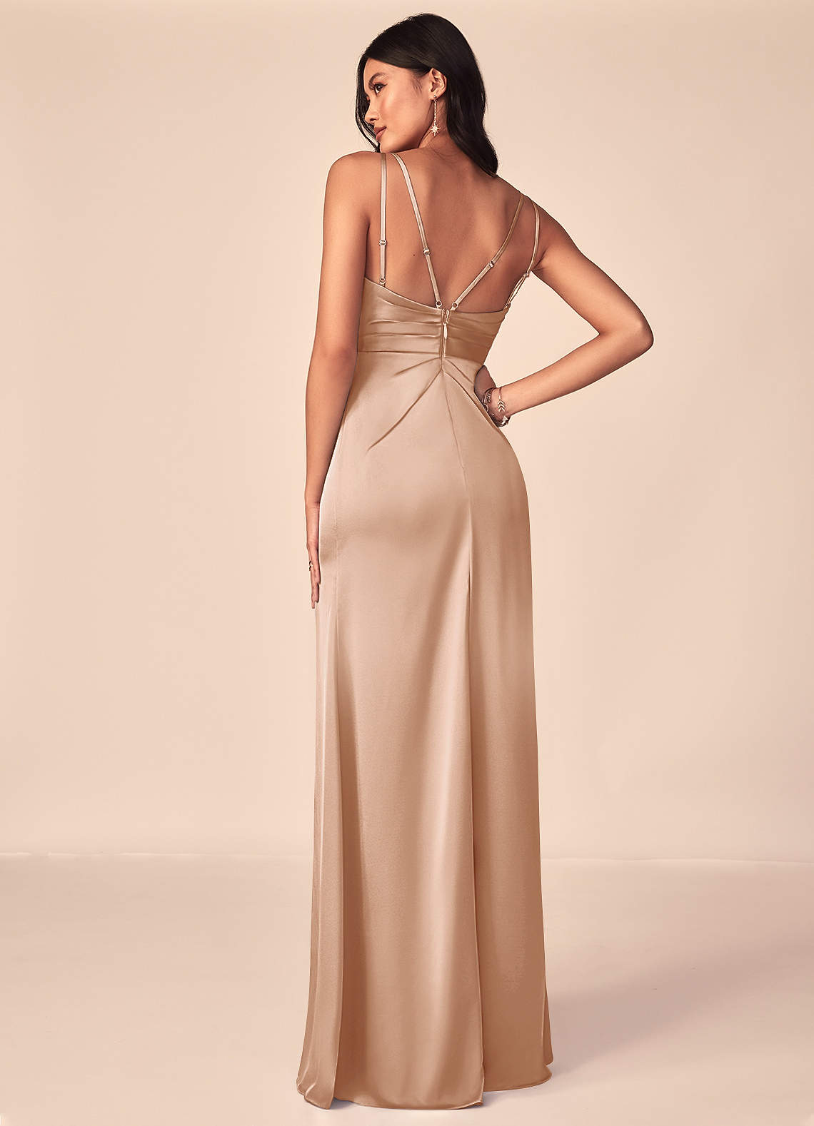 aqua beige dress Blue Maxi Dress - Samira Maxi Dress in Aqua main image 1